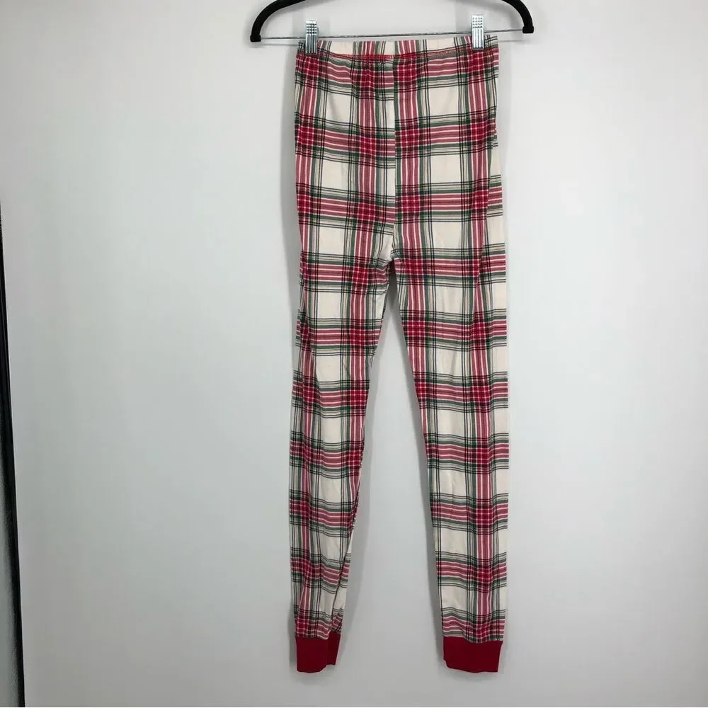 THE CHILDREN’S PLACE Kids‎ Christmas Tartan Snug Fit Cotton Pajama Pants 14